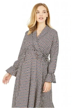 Yumi Multi Midi Wrap Dress -Yumi Clothing Shop 1liTLENI 13963
