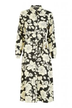 Mela London Long Sleeve Pleated Monochrome Midi Dress 9 Mela London Long Sleeve Pleated Monochrome Midi Dress -Yumi Clothing Shop 2rmBgLeh 13391