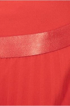 Goddiva Pleated Chiffon Tiered Maxi Dress - Burnt Orange -Yumi Clothing Shop 2vhyl6ng 15520