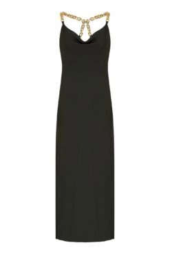 Mela London Black Satin Cowl Neck Maxi Dress 11 Mela London Black Satin Cowl Neck Maxi Dress -Yumi Clothing Shop 8anL5fvI 13285