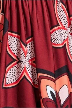 Goddiva Printed Flutter Sleeve Maxi Dress - Brown -Yumi Clothing Shop 8oYwwY7t 15446