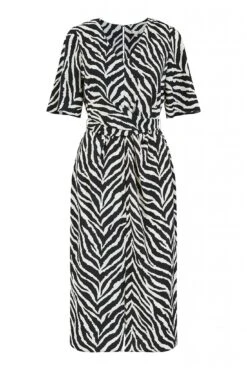 Yumi Zebra Print Satin Kimono Sleeve Wrap Dress 11 Yumi Zebra Print Satin Kimono Sleeve Wrap Dress -Yumi Clothing Shop GFKqlWug 13354