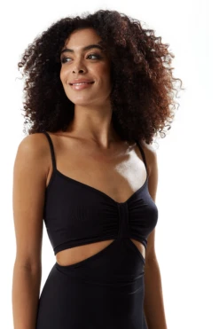 Liquorish Black Cami Dress With Cut Out Details -Yumi Clothing Shop GWTCVZoD 15551