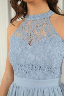 Double Second Light Blue Tiered Bridesmaid Dress 12 Double Second Light Blue Tiered Bridesmaid Dress -Yumi Clothing Shop OWbBml3A 11907