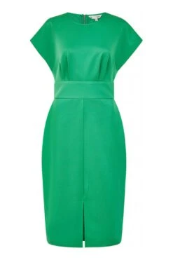 Yumi Green Scuba Kimono Sleeve Fitted Dress -Yumi Clothing Shop OdbsL7K2 14840