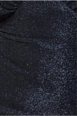 Goddiva Kimono Sleeve Lurex Midi Dress - Navy -Yumi Clothing Shop Op2ll83S 12239