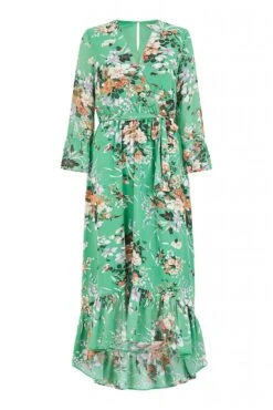 Yumi Green Garden Floral Print Dress 7 Yumi Green Garden Floral Print Dress -Yumi Clothing Shop PgdHcj48 14475