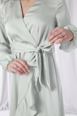 Double Second Sage Frill Wrap Dress -Yumi Clothing Shop PnPFYgDD 11889
