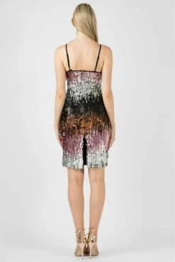 Aftershock London Ombre Sequin Midi Dress -Yumi Clothing Shop Qkrd90lM 10487