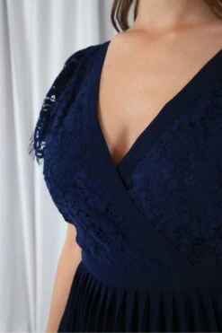 Double Second Wrap Lace Chiffon Dress -Yumi Clothing Shop TDMDpTmO 11902