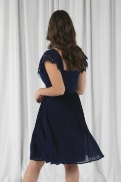 Double Second Wrap Lace Chiffon Dress -Yumi Clothing Shop W2oFy1mE 11902