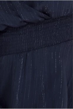 Goddiva Long Sleeve Tiered Midi Dress - Black -Yumi Clothing Shop WJYjEJSN 15278