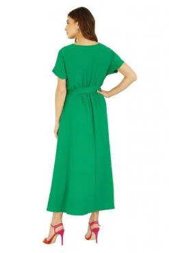 Mela London Green Kimono Sleeve Midi Dress -Yumi Clothing Shop cFCMYAEG 14867