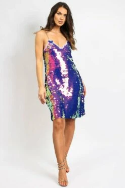 Aftershock London Multi Disc Sequin Cami Dress 10 Aftershock London Multi Disc Sequin Cami Dress -Yumi Clothing Shop i4FL9w3k 7482