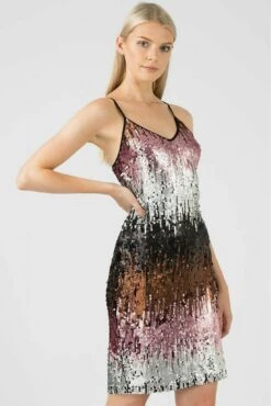 Aftershock London Ombre Sequin Midi Dress -Yumi Clothing Shop nXk7LSCk 10487
