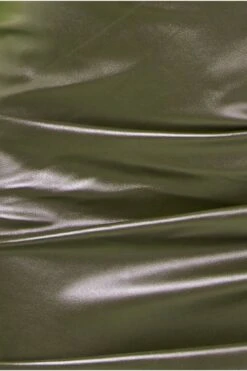 Goddiva Cut Out Faux Leather Mini Dress - Khaki 9 Goddiva Cut Out Faux Leather Mini Dress - Khaki -Yumi Clothing Shop oxq6nLRy 13733