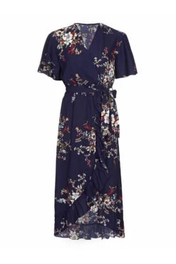 Mela London Dipped Hem Wrap Dress -Yumi Clothing Shop p6ux51V8 14869