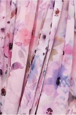 Goddiva Wrap Back Flutter Sleeve Maxi Dress - Pink -Yumi Clothing Shop sqYKOHkn 9841