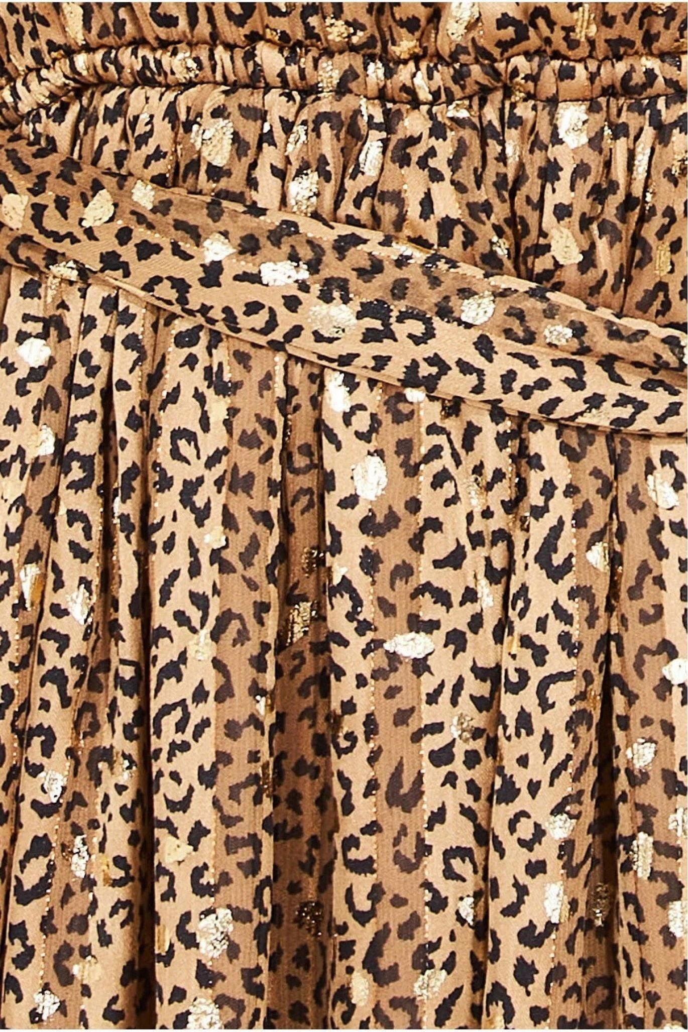 Goddiva Wrap Printed Chiffon Maxi Dress - Animal Print 4 Goddiva Wrap Printed Chiffon Maxi Dress - Animal Print - Image 4