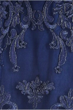 Goddiva Modesty Lace Dipped Hem Midi Dress - Navy 7 Goddiva Modesty Lace Dipped Hem Midi Dress - Navy -Yumi Clothing Shop v7QUIXK8 15365