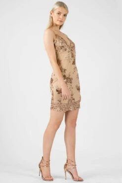 Aftershock London Sequin Mesh Cami Dress 9 Aftershock London Sequin Mesh Cami Dress -Yumi Clothing Shop wQLa73RO 13160