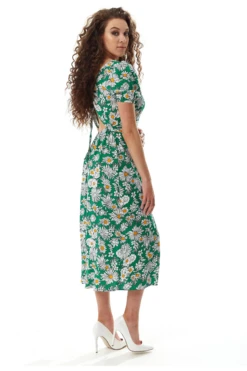 Liquorish Floral Print Midi Dress Wit Cut Out Back -Yumi Clothing Shop wiFfmPD6 15554